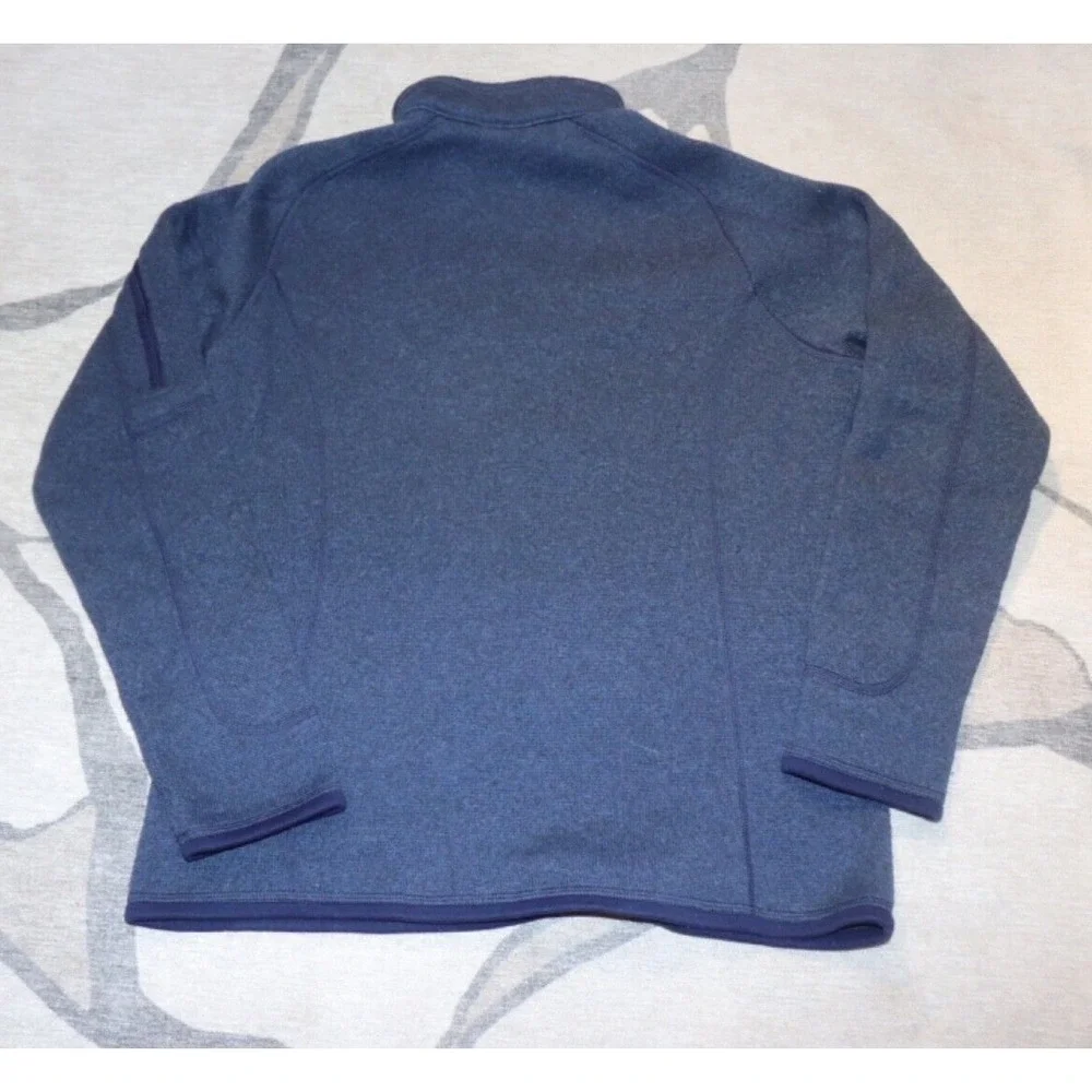 PATAGONIA Women's Better Sweater 1/2 Zip Size Med Fleece Pullover Logo - Picture 5 of 5